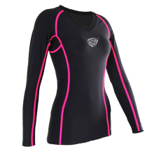 Dri Fit Ls Chemise à compression Polyester / Spandex Blend (SRC76)